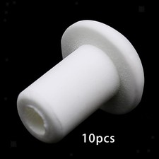 10x Lampe Docht Keramikhalter