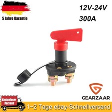 12V 300A Batteriehauptschalter