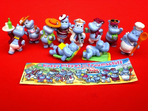 1992 serie happy hippos - ,