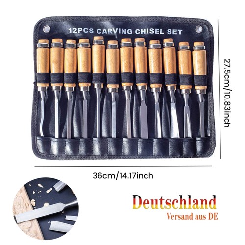 12tlgs schnitzwerkzeug satz - 12tlgs,