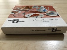 6x Löffel Teelöffel Hildesheimer Rose Wirths Besteck antik versilbert 100 OVP