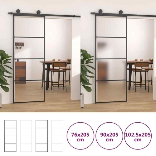 Schiebetür aluminium esg glas - schiebetür, esg-glas
