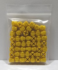 **PLAYMOBIL** 50 Verbinder / GELB / STECKER / NÖPPEL / NUPSIS Steckzapfen 