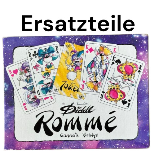Diddl rommé canasta - diddl, bridge