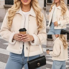 Damen Gefüttert Freizeitjacke