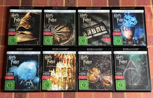 Harry potter komplette - harry, 1-8