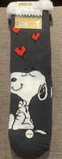 1 Paar Kuschelsocken Haussocken  - Peanuts - Snoopy - Gr. 39 - 42 -