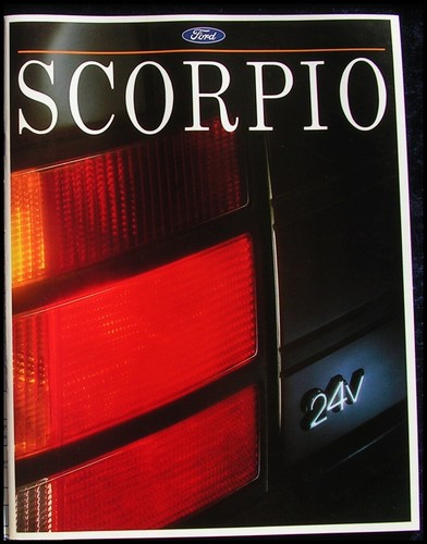 Ford scorpio prospekt 1991 - ford,