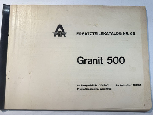 Hanomag granit 500 - hanomag,