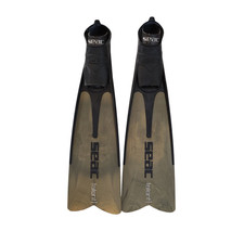 Seac Talent, Flossen zum Tauchen und Unterwasserjagen, braun, Größe 43/44