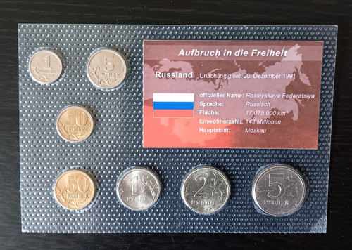 Kursmünzensatz aufbruch in - kursmünzensatz, "aufbruch