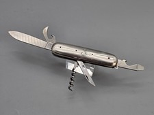 Richartz Taschenmesser 925 Silber Solingen Germany Messer Monogramm 