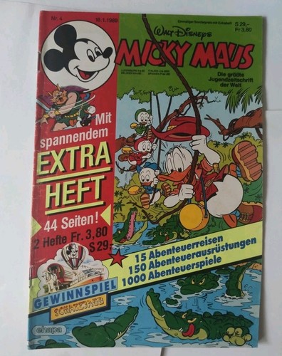 Micky maus heft 1989 - micky, nr.
