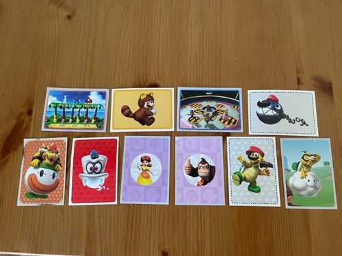 Super mario sticker panini - 10,
