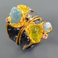 Schicker Designerring-Bandring