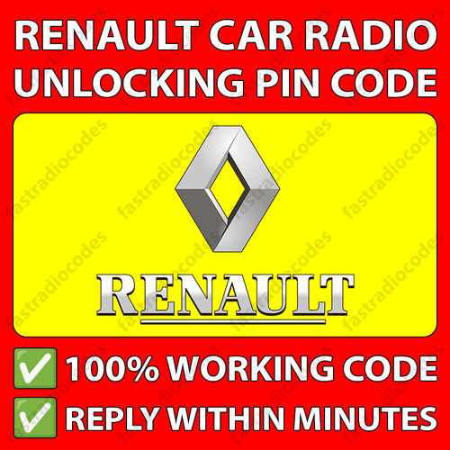 Renault radio entsperrung - ✅renault,