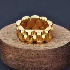 Gold und Silber Kuppelring