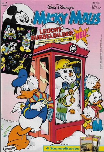 Micky maus 1992 - nr.7, /