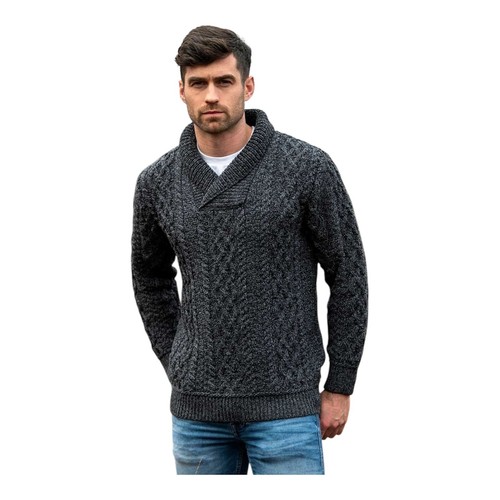 Herren pullover schalkragen - herren,