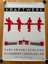 Kraftwerk Poster Karlsruhe