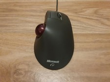 Microsoft Trackball Optical 1.0 (D67-00001), schwarz, top Zustand