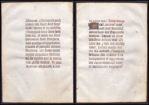 Book hours manuscript - of,
