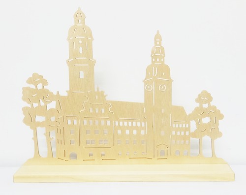 Silhouette chemnitz altes - silhouette,