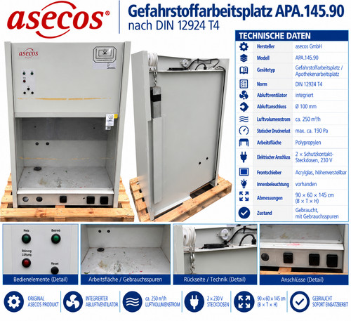 Asecos gefahrstoffarbeitsplatz - asecos,