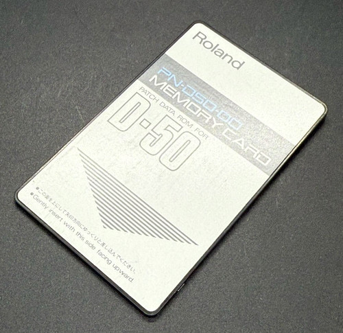 Roland d50 memory card - pn-d50-00,
