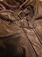 Tolle Lederjacke von Otto Kern In Schwarz