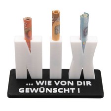 Geldgeschenk NIX Nichts