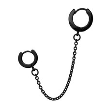 Ohrklemme Creolen mit Kette