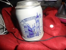 Göbel Bierkrug Zinndeckel