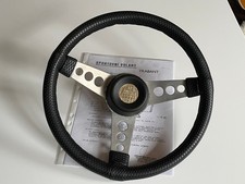 ORIGINAL TRABANT SPORTLENKRAD RALLYE LENKRAD ADMV DDR KTA IFA KOLINSKA GUTACHTEN