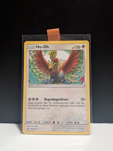 Pokemon 160 214 - ho-oh, rare