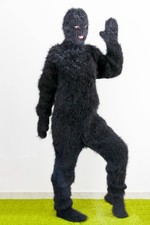 Black thick catsuit full