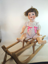 Kinderschlitten Puppenschlitten Schlitten Rodel Holzschlitten Bauer Waldkirchen