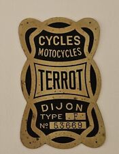 Typenschild Steuerkopfschild