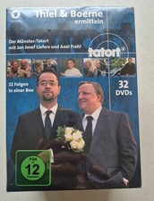 Tatort Münster Thiele & Boerne ermitteln Jan Liefers u. Axel Prahl 32 DVDS NEU