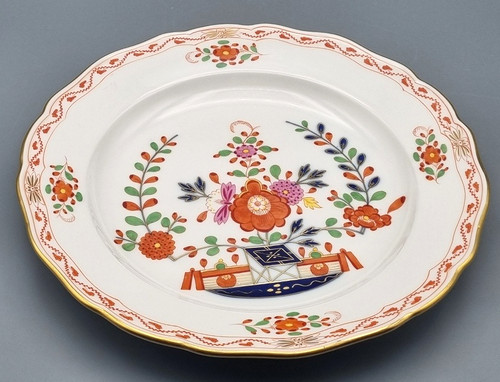 Meissen porzellan speiseteller - meissen,
