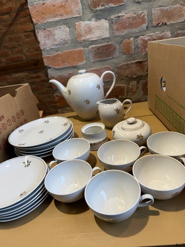 Kaffeeservice pers golddekor - kaffeeservice, 6