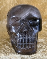 Rauchquarz -Kristallschädel