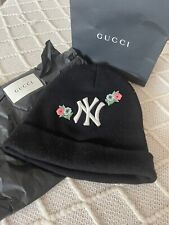 Original Gucci Mütze Damen NY mit Stickereien Limitiert Edition