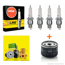 4x Zündkerze + 1x Ölfilter