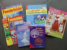 Vorlagen Fensterbilder Frühling Sommer Herbst Winter Advent Weihnachten basteln