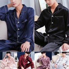 Herren seide satin schlafanzug - herren,