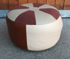 60er Vintage Hocker Sitzkissen