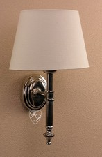 Wandleuchte Wandlampe Antik Shabby Chic Barock Chrom Sylt Maritim Sylt Interiors