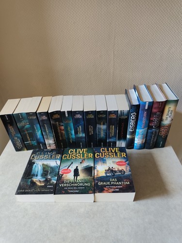 18x clive cussler bücher - clive,