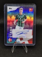 Topps Bundesliga International Stars 24/25 SV Werder Bremen Jens Stage /10 Auto